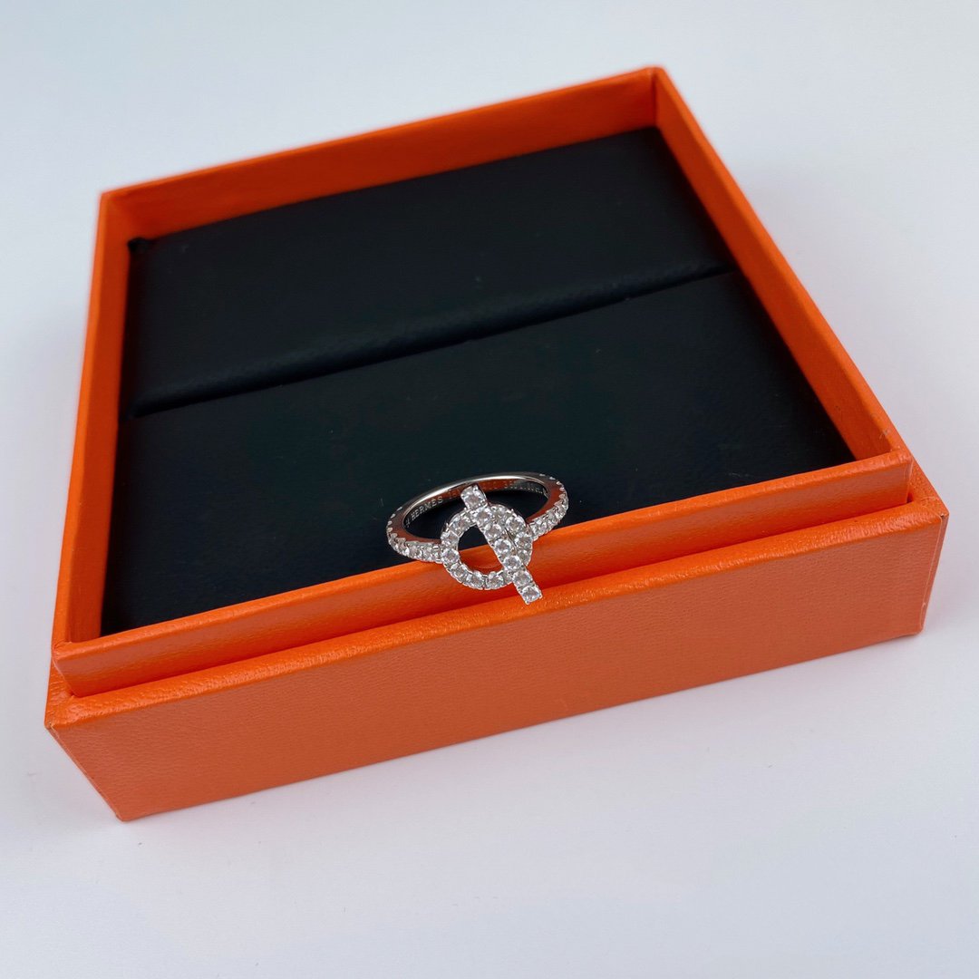 [Vicky]ECHAPPEE RING SILVER DIAMOND