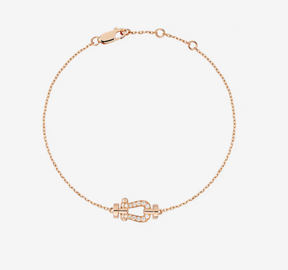 [Vicky]FORCE 10 FULL DIAMOND BUCKLE CHAIN LINK MINI MODEL