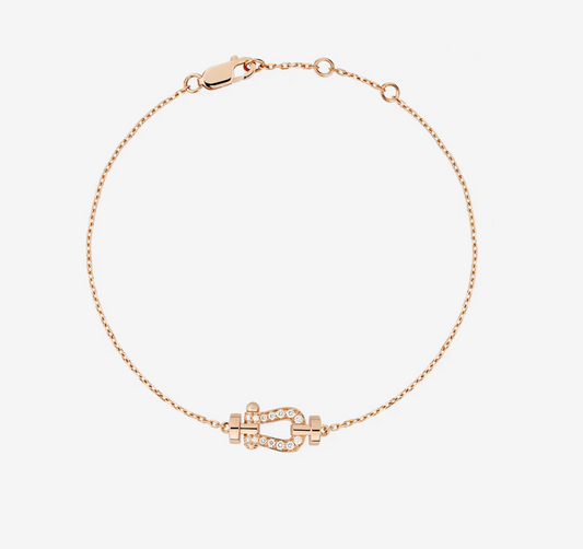 [Vicky]FORCE 10 FULL DIAMOND BUCKLE CHAIN LINK MINI MODEL