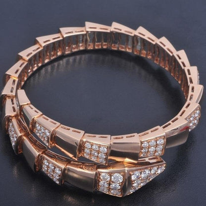 [Vicky]SERPENTI BRACELET PINK GOLD DIAMOND