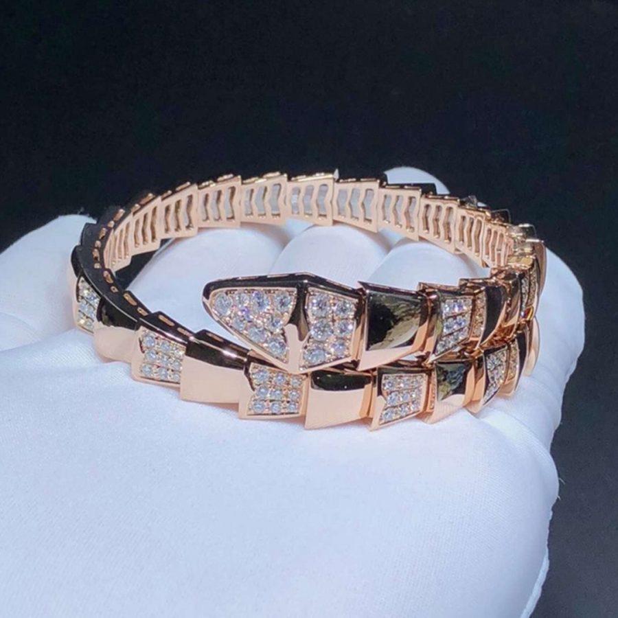 [Vicky]SERPENTI BRACELET PINK GOLD DIAMOND