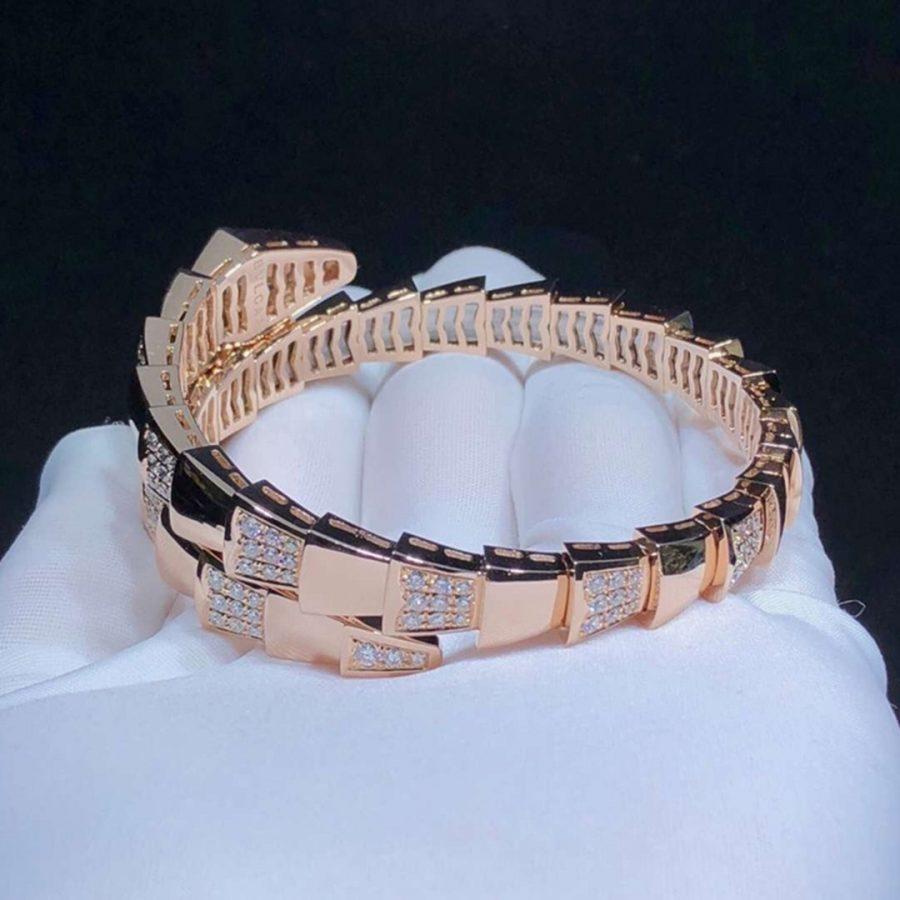 [Vicky]SERPENTI BRACELET PINK GOLD DIAMOND