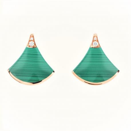 [Vicky]DIVAS DREAM EARRINGS PINK GOLD