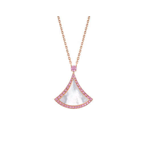 [Vicky]DREAM NECKLACE MOP DIAMOND PINK
