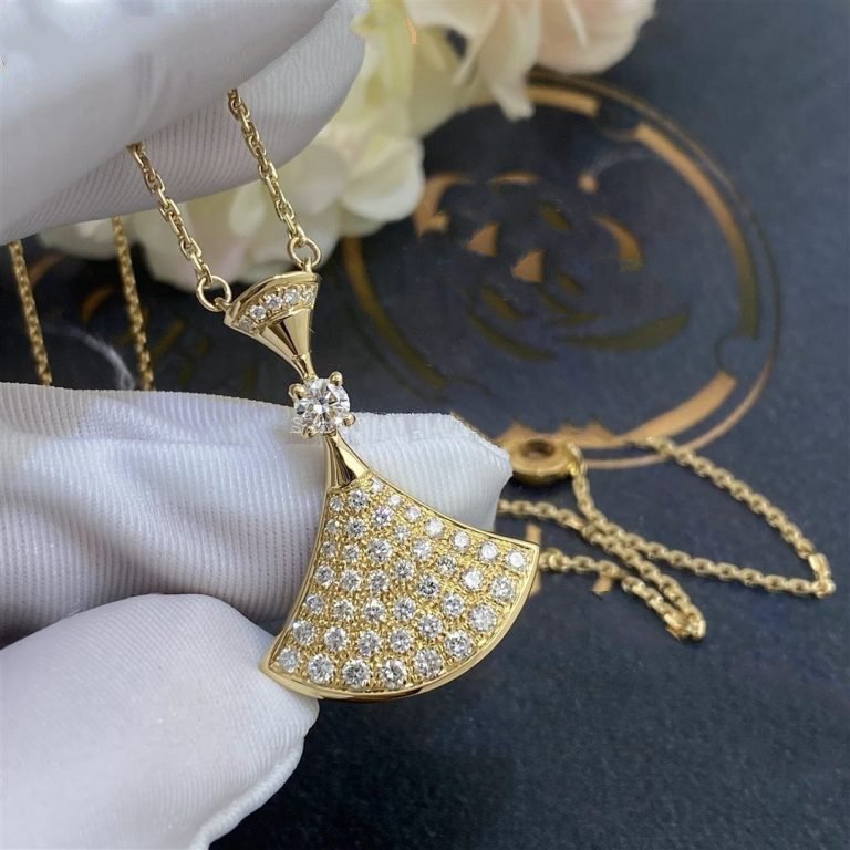 [Vicky]DREAM NECKLACE GOLD FULL DIAMOND