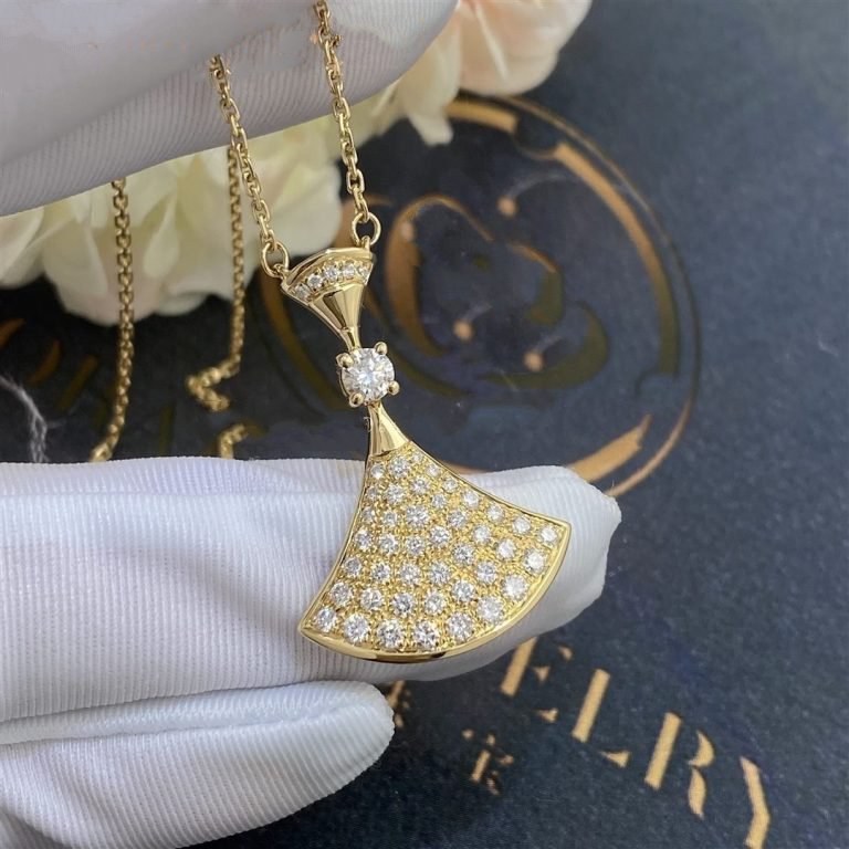 [Vicky]DREAM NECKLACE GOLD FULL DIAMOND