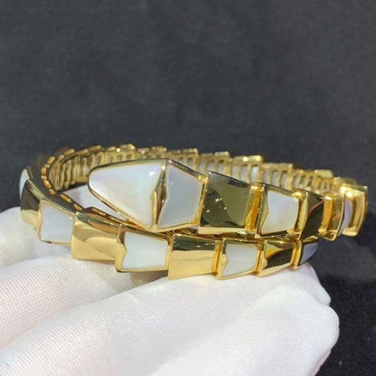 [Vicky]SERPENTI BRACELET MOP GOLD