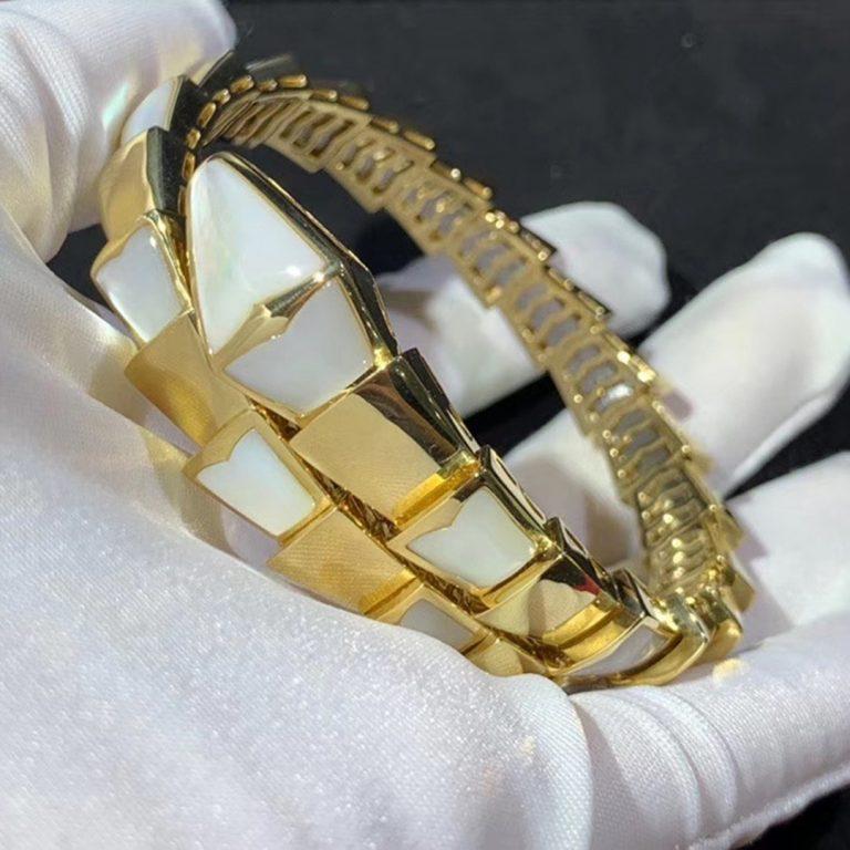 [Vicky]SERPENTI BRACELET MOP GOLD
