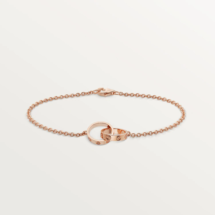 [Vicky]LOVE BRACELET DOUBLE RING