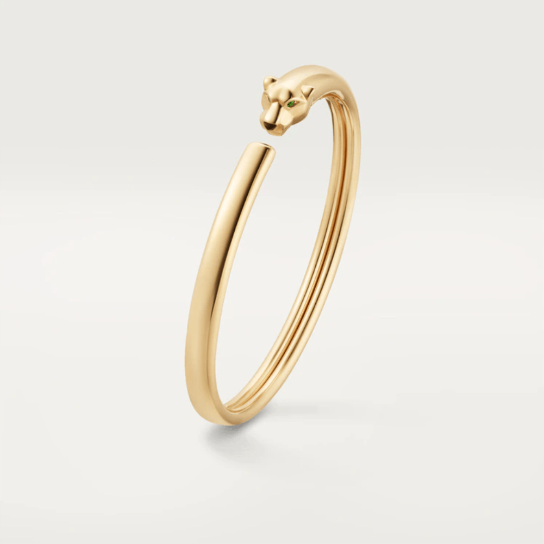 [Vicky]PANTHERE GOLD OPEN BRACELET