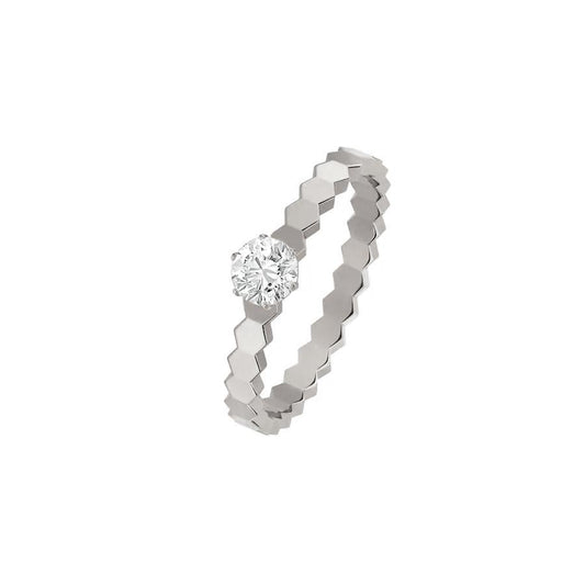 [Vicky]BEE LOVE RING SILVER 1 DIAMOND