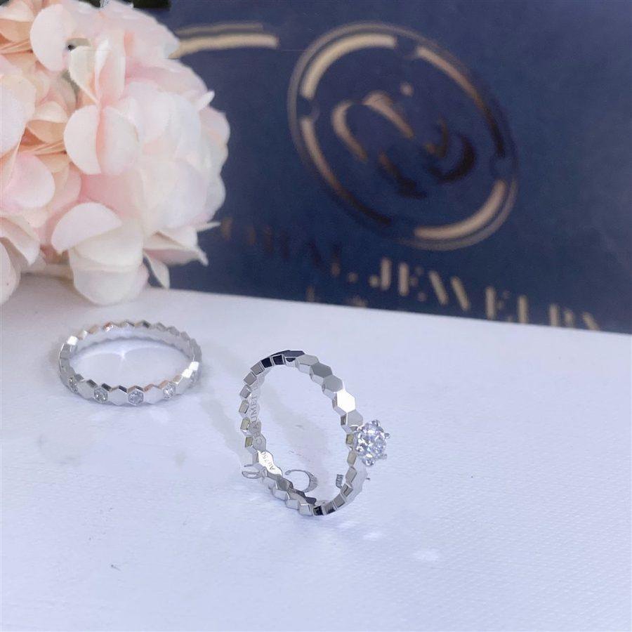 [Vicky]BEE LOVE RING SILVER 1 DIAMOND