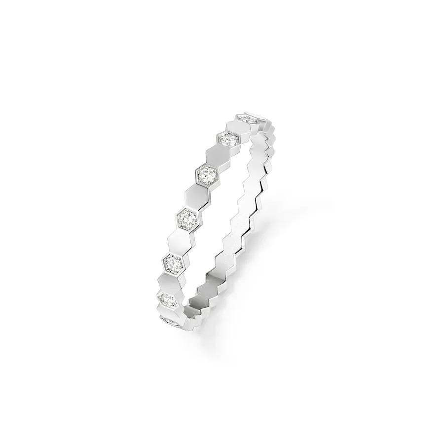 [Vicky]BEE LOVE RING SILVER DIAMOND