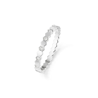 [Vicky]BEE LOVE RING SILVER DIAMOND