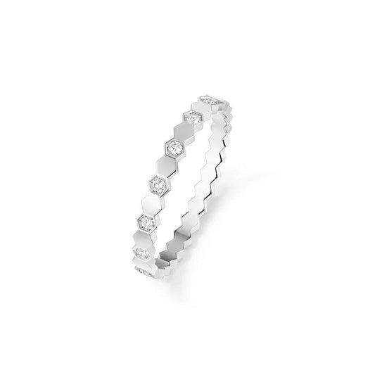 [Vicky]BEE LOVE RING SILVER DIAMOND
