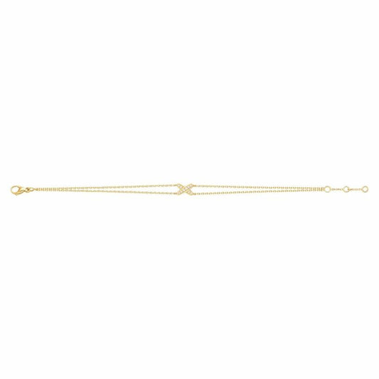 [Vicky]JEUX BRACELET GOLD DIAMOND