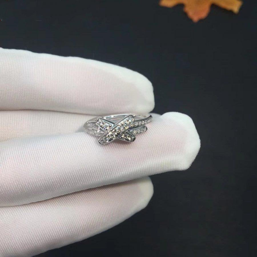 [Vicky]JEUX DE SILVER DIAMOND RING