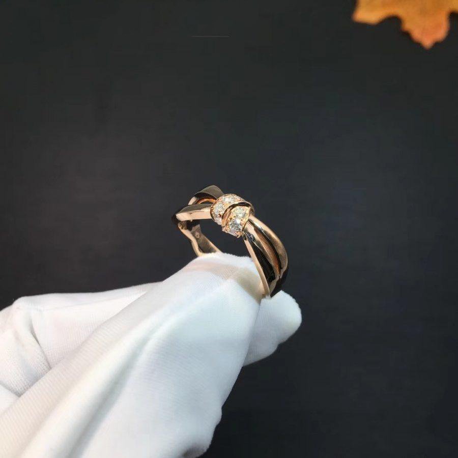 [Vicky]LIENS RING PINK GOLD DIAMOND