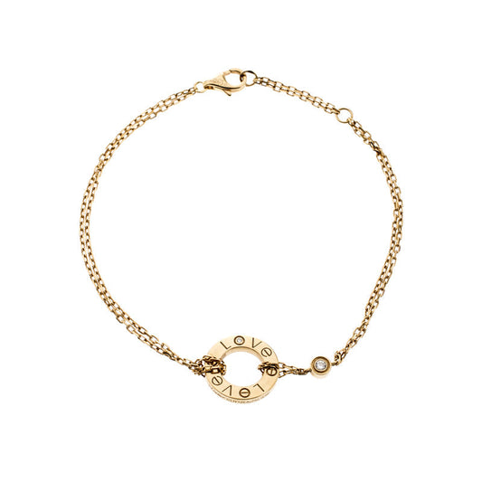 [Vicky]LOVE BRACELET 2 DIAMOND