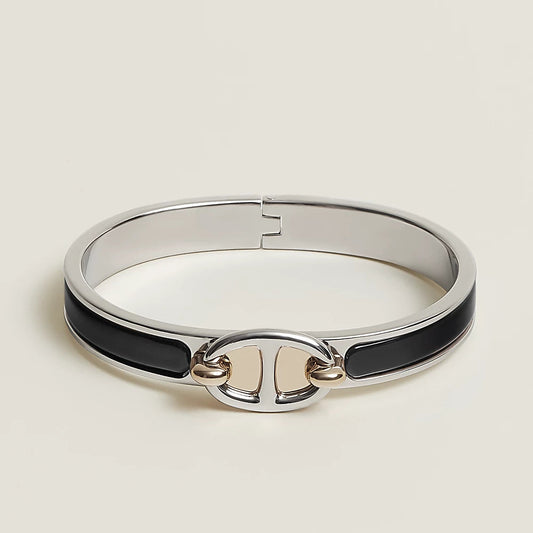 [Vicky]CLIC CHAINE SILVER BRACELET