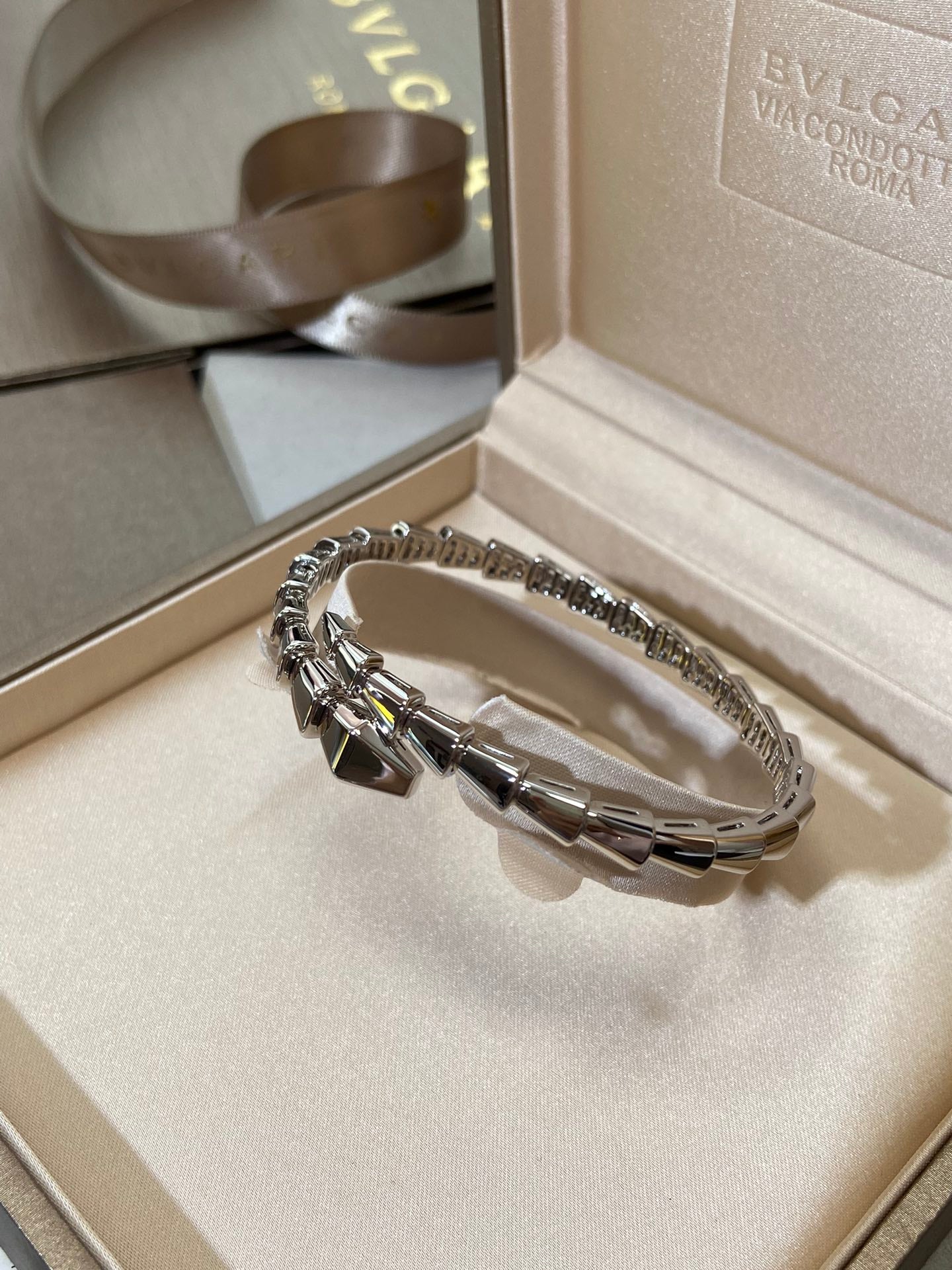 [Vicky]SERPENTI VIPER SILVER BRACELET