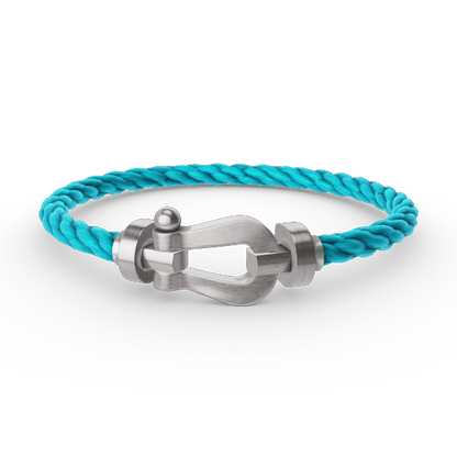 [Vicky]FORCE LARGE HORSESHOE NO DIAMOND BRACELET SILVER
