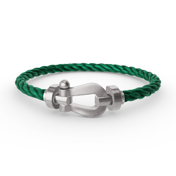 [Vicky]FORCE LARGE HORSESHOE NO DIAMOND BRACELET SILVER