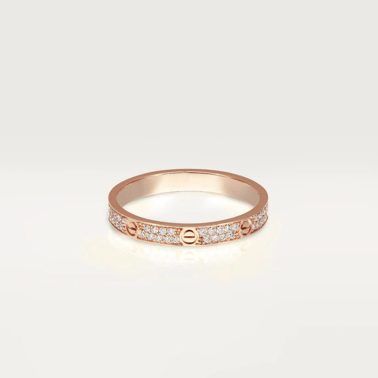 [Vicky]LOVE RING 2.65MM DIAMOND