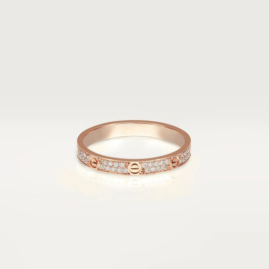 [Vicky]LOVE RING 2.65MM DIAMOND