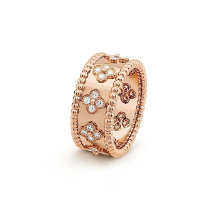 [Vicky]CLOVER KALEIDOSCOPE RING 10MM